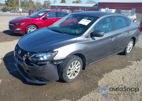 2016 Nissan Sentra Sv from USA, damaged, VIN 3N1AB7APXGY321615